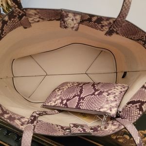 Michael Korrs purse with cosmetic bag and cover